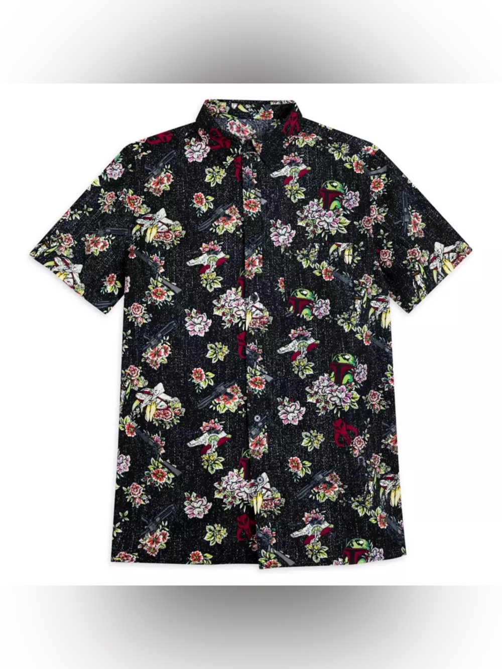 NWT - Star Wars Boba Fett Woven Shirt in Black - Size M